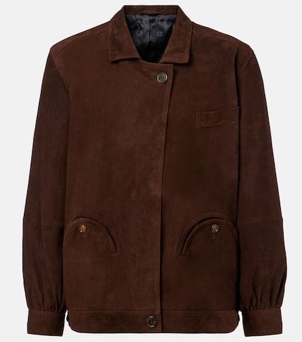 Cleo suede bomber jacket - Blaze Milano - Modalova