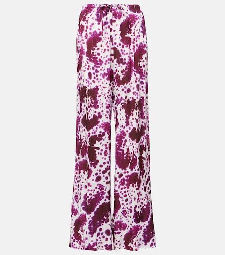 Pantaloni regular in crêpe - Dries Van Noten - Modalova