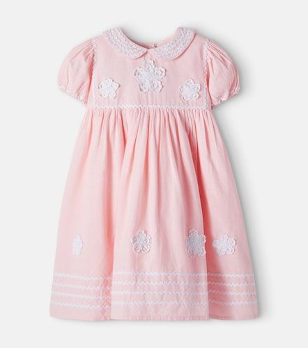 Vestido Lucy en mezcla de algodón bordado - Bebe Organic - Modalova