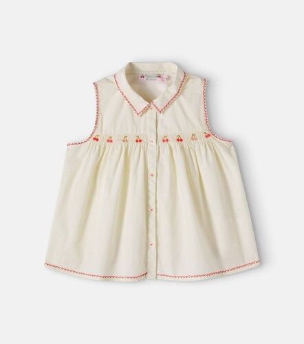 Blusa Lexi de algodón bordada - Bonpoint - Modalova