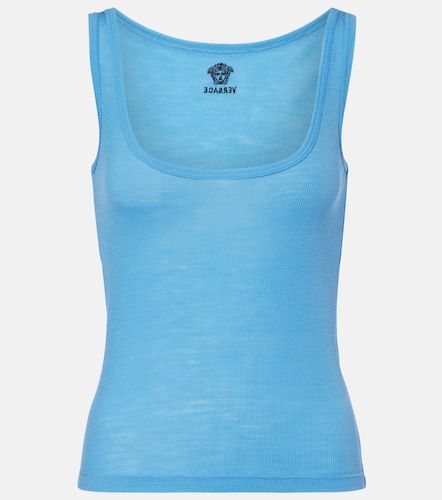 Versace Medusa virgin wool tank top - Versace - Modalova