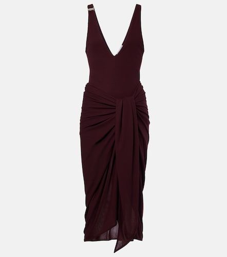 The Attico Abito midi in jersey - The Attico - Modalova
