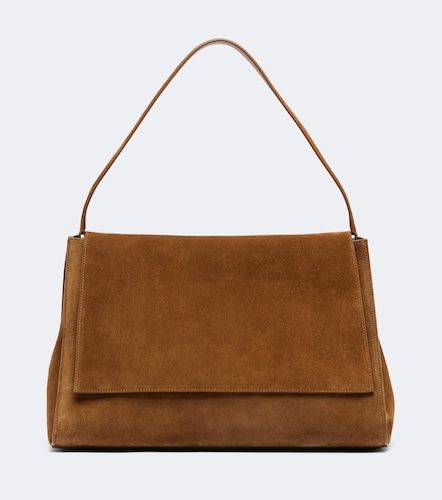 Amal suede shoulder bag - Nour Hammour - Modalova