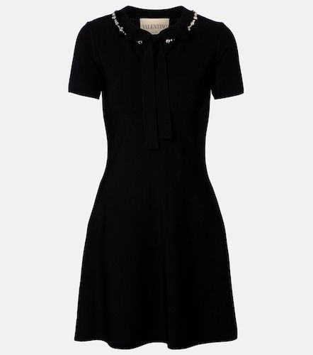 Abito corto VLogo in tweed - Valentino - Modalova