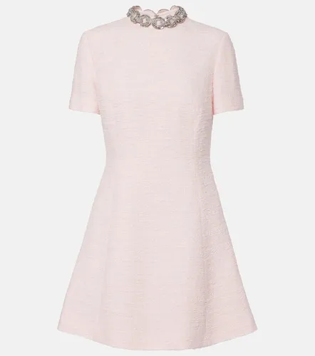 Minikleid aus Tweed mit Kristallen - Valentino Garavani - Modalova