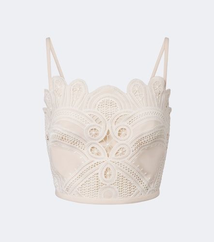 Elie Saab Besticktes Cropped-Top - Elie Saab - Modalova