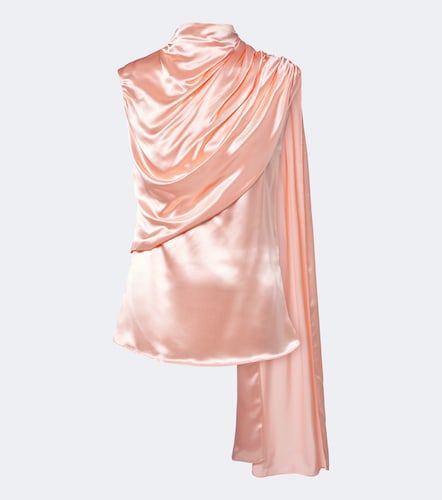 Mugler Top aus Satin - Mugler - Modalova