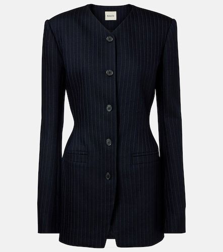 Khaite Blazer Naran gessato - Khaite - Modalova