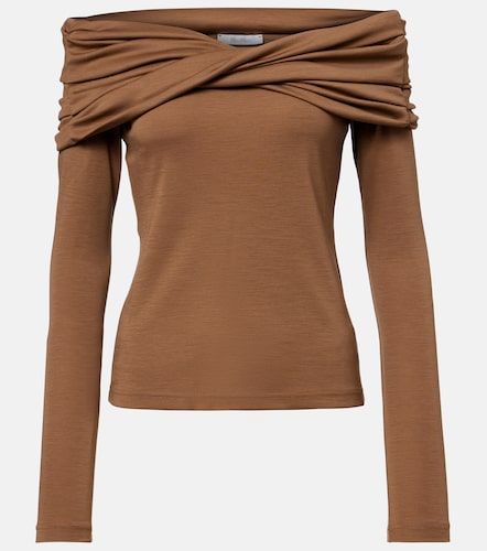 Orafo draped virgin wool top - Max Mara - Modalova