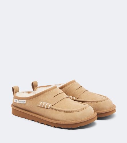 X UGG – Mules in suede con shearling - JW Anderson - Modalova