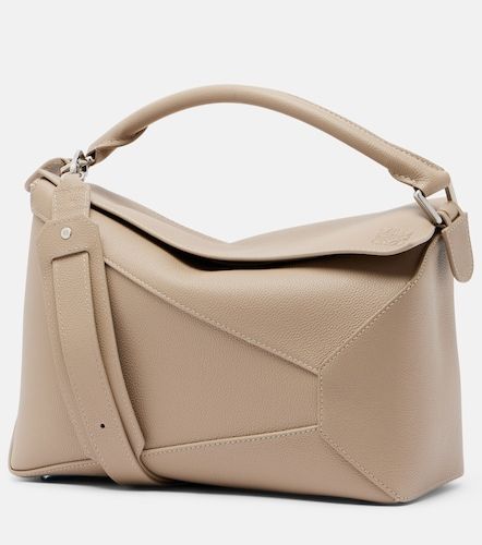 Henkeltasche Puzzle Edge Medium aus Leder - Loewe - Modalova