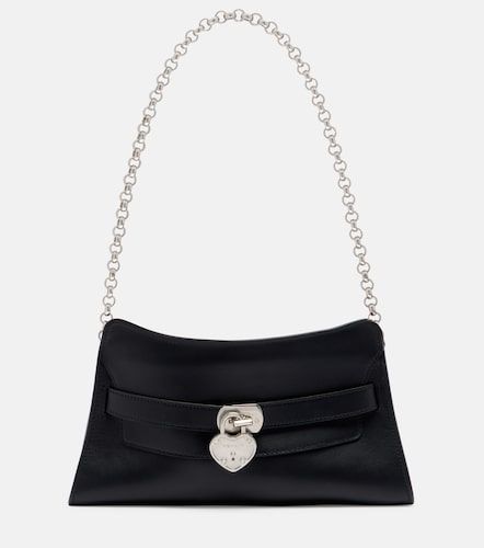 Schultertasche Locke Small aus Leder - McQueen - Modalova