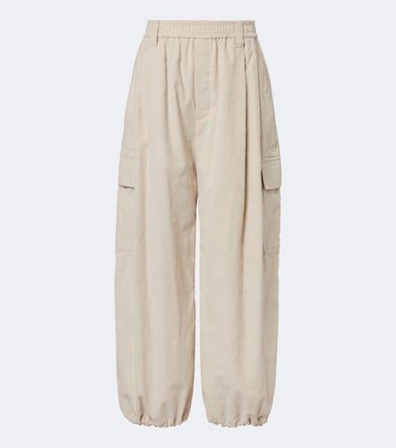 Pantaloni in velluto a coste con monili - Brunello Cucinelli - Modalova