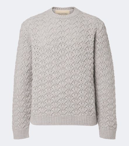 Pullover in lana e cashmere - Valentino Garavani - Modalova