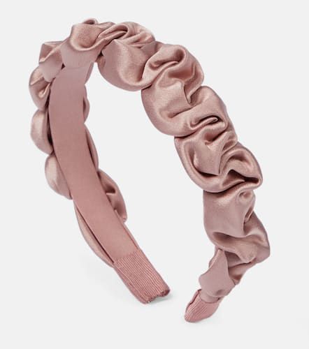 Lia silk satin headband - Jennifer Behr - Modalova