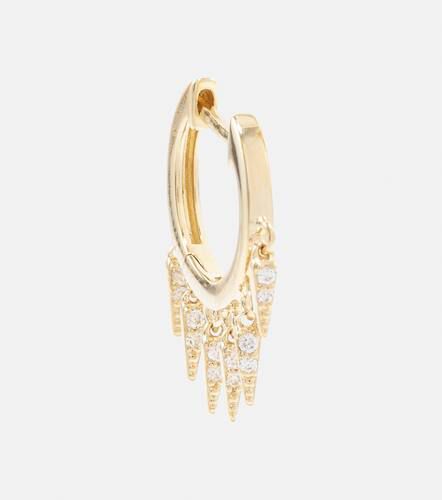 Fringe 14kt earrings with diamonds - Sydney Evan - Modalova