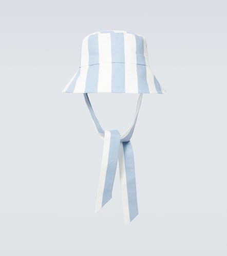 Cappello da pescatore in cotone a righe - King & Tuckfield - Modalova