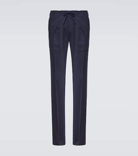 Incotex Virgin wool straight pants - Incotex - Modalova