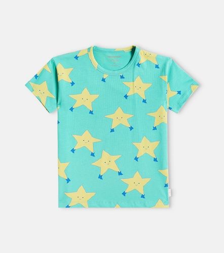 Camiseta de jersey de algodón estampada - Tinycottons - Modalova