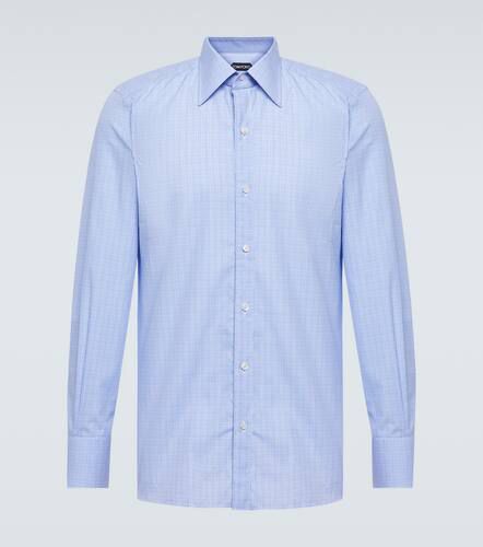 Tom Ford Gingham cotton twill shirt - Tom Ford - Modalova