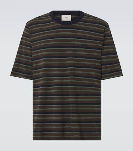 Ami Paris Striped T-shirt - Ami Paris - Modalova