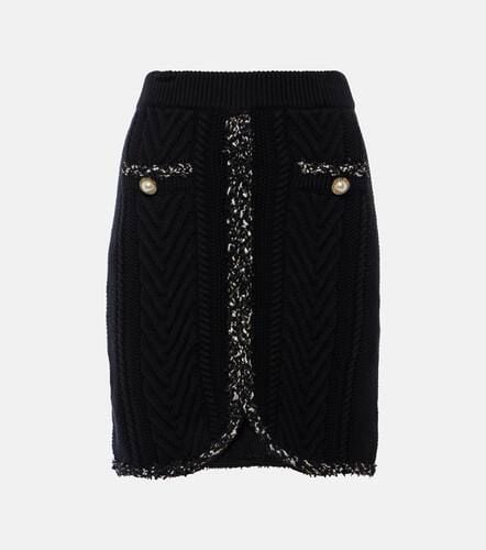 Jemma knitted cotton miniskirt - Rebecca Vallance - Modalova