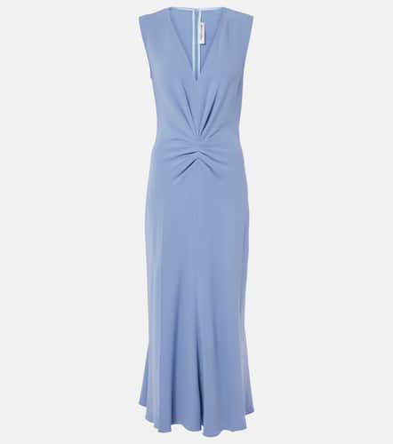 Gathered midi dress - Victoria Beckham - Modalova