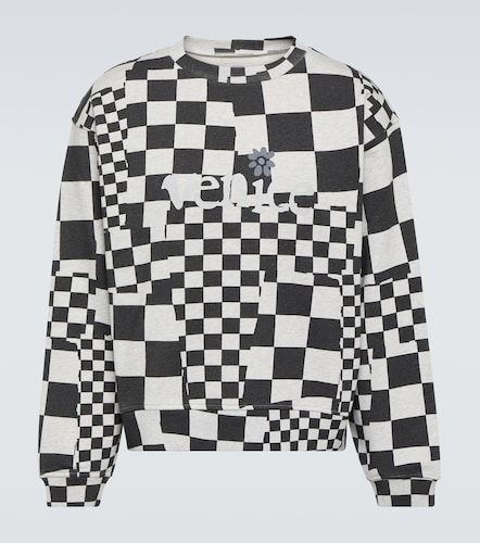 Sudadera de jersey de algodón a cuadros - ERL - Modalova