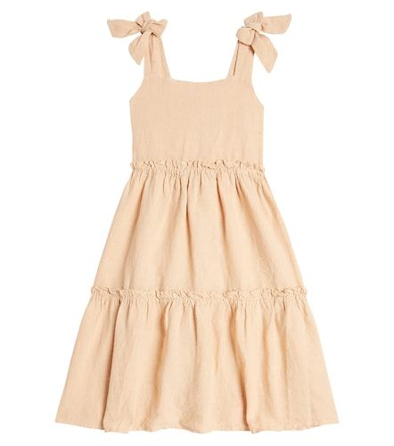 Vestido Janne de lino escalonado - Donsje - Modalova