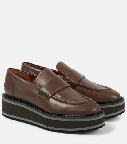 Bahati leather platform loafers - Clergerie - Modalova