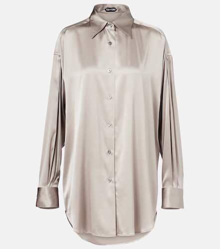 Tom Ford Silk-blend satin shirt - Tom Ford - Modalova