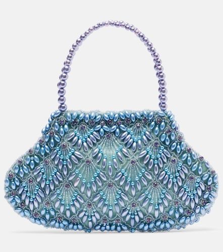 Borsa Scallop Mini con decorazioni - Clio Peppiatt - Modalova