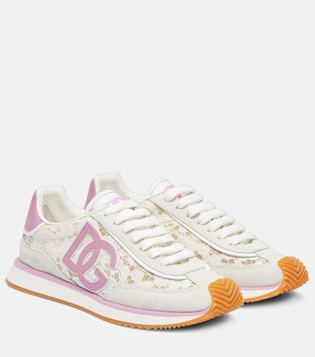Sneakers DG Cushioned con pelle - Dolce&Gabbana - Modalova