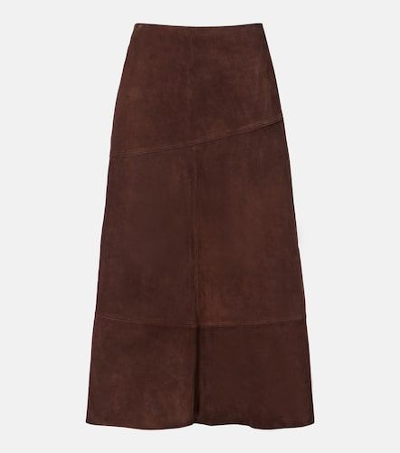 Yves Salomon Suede midi skirt - Yves Salomon - Modalova