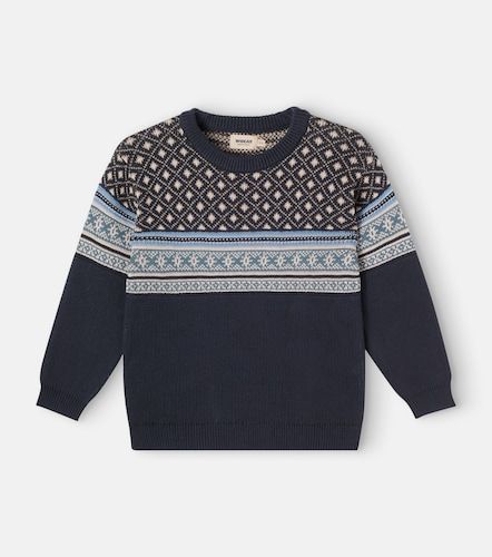 Pullover Julius in jacquard di cotone - Wheat - Modalova