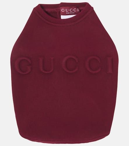 Script cotton-blend dog sweater - Gucci - Modalova