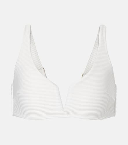 Top bikini in maglia a coste - Heidi Klein - Modalova