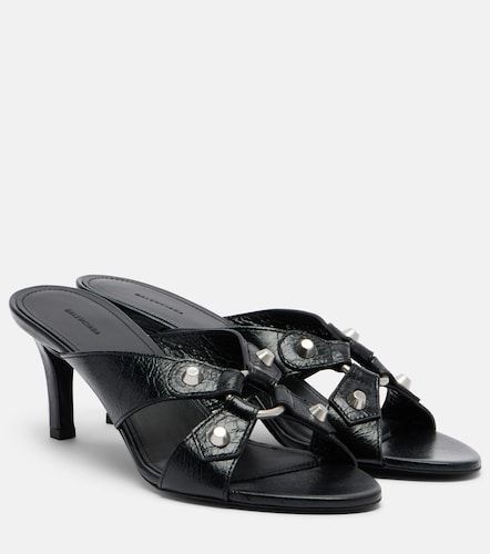 Balenciaga Cagole leather mules - Balenciaga - Modalova