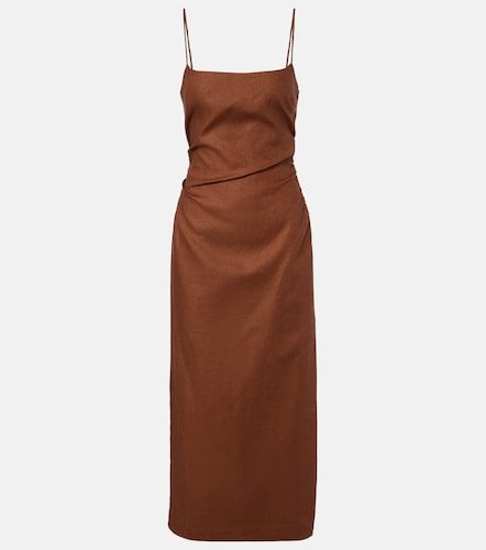 SIR Vestido midi de lino - SIR - Modalova