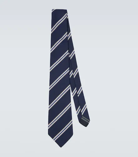 Dunhill Corbata de seda a rayas - Dunhill - Modalova
