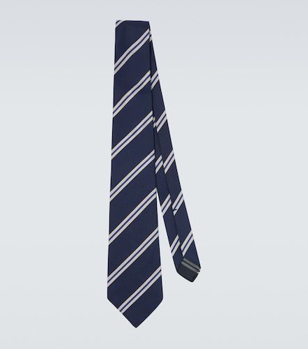Dunhill Striped silk tie - Dunhill - Modalova