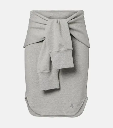 Layered cotton-blend miniskirt - The Attico - Modalova