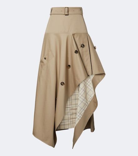 Midirock Heather aus Baumwolle - Burberry - Modalova