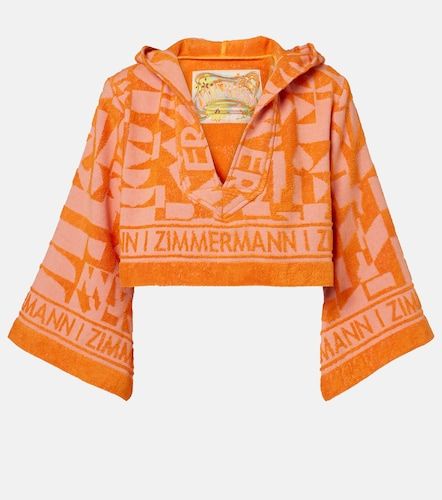 Crop top Solstice Towelling de rizo de algodón - Zimmermann - Modalova
