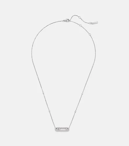 Collar Baby Move de oro blanco de 18 ct con diamantes - Messika - Modalova