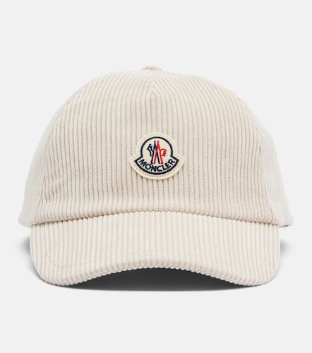 Moncler Gorra de pana con logo - Moncler - Modalova