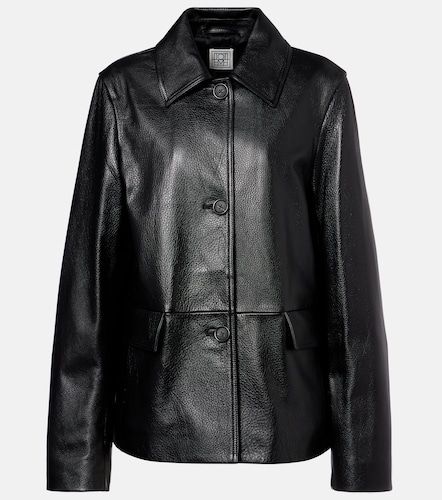 Toteme Leather jacket - Toteme - Modalova