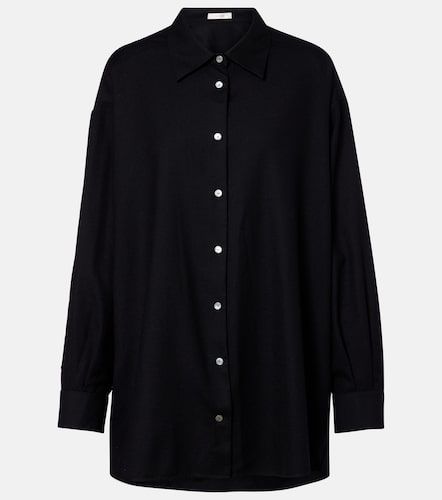 Luka virgin wool flannel shirt - The Row - Modalova