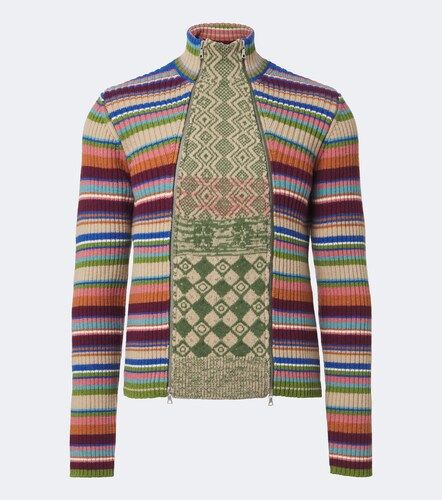 Jersey de lana a rayas - Dries Van Noten - Modalova