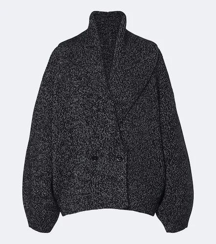 Wool and cotton-blend cardigan - Toteme - Modalova